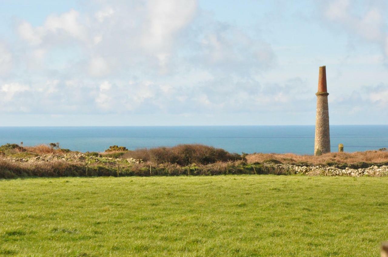 Stunning Seaview Cottage Saint Just Extérieur photo